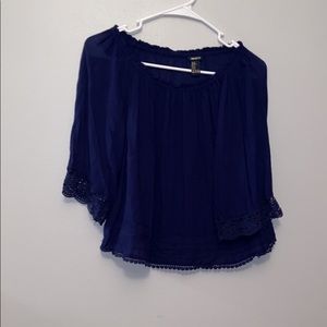 Forever 21 off the shoulder shirt